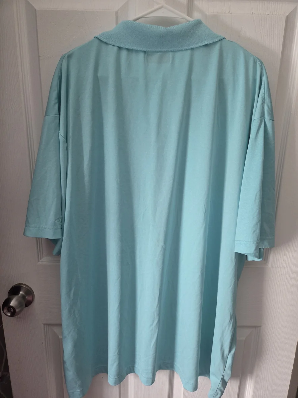 Grand Slam Men's Polo Shirt in Light Aqua